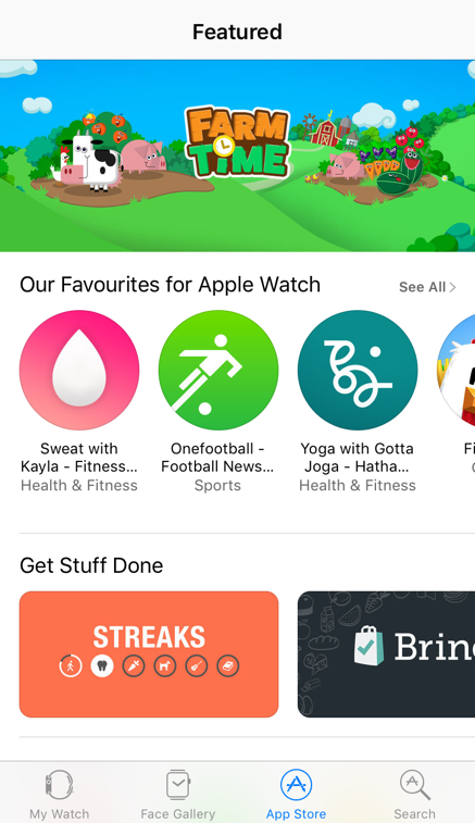 Watch AppStore